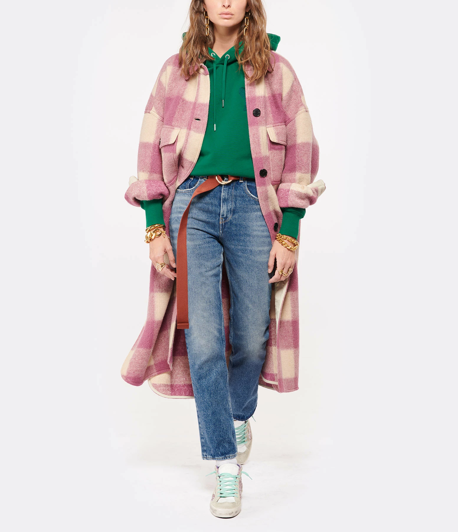 GOLDEN GOOSE Jean Deryn Denim Bleu 3 GOLDEN GOOSE Jean Deryn Denim Bleu - Image 3