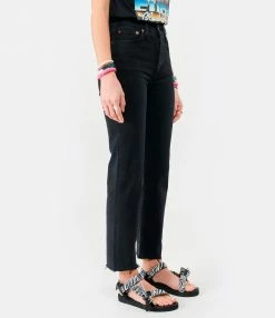RE/DONE Jean 70s Stove Coton Noir Délavé 10 RE/DONE Jean 70s Stove Coton Noir Délavé -Boutique UGG unnamed file 738