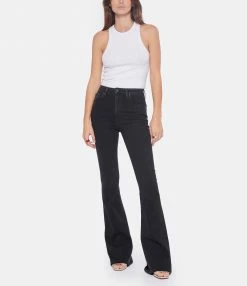 HUDSON JEANS Jean Holly High Rise Flare Denim Noir 11 HUDSON JEANS Jean Holly High Rise Flare Denim Noir -Boutique UGG unnamed file 753
