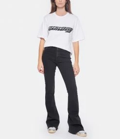 HUDSON JEANS Jean Holly High Rise Flare Denim Noir 17 HUDSON JEANS Jean Holly High Rise Flare Denim Noir -Boutique UGG unnamed file 759
