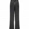 CHARLIE JOE Jean Large Mathias Denim Noir Délavé
