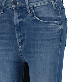 Alternative view of MOTHER Jean The Hustler Ankle Fray Denim Sorry I'm Staring