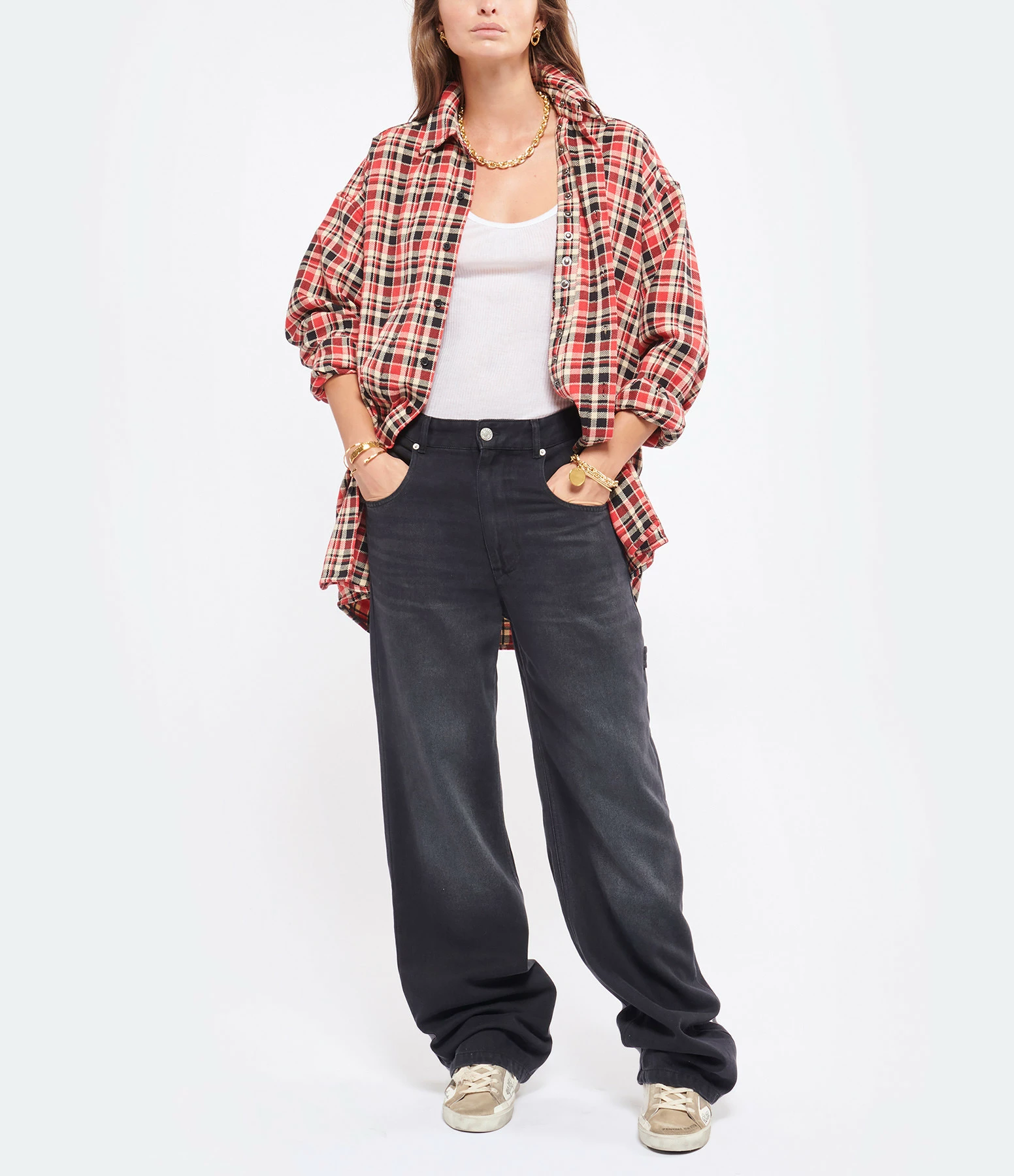 ISABEL MARANT Jean Paryama Noir Délavé 2 ISABEL MARANT Jean Paryama Noir Délavé - Image 2