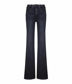 MOTHER Jean The Hustler Roller Heel Denim Deep End