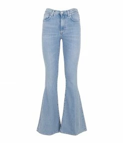MADE IN TOMBOY Jean Évasé Ursula Denim Bleu