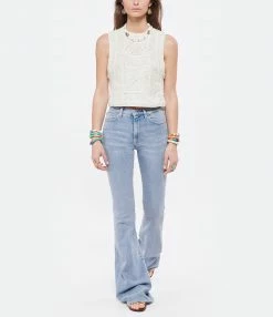 Alternative view of MADE IN TOMBOY Jean Évasé Ursula Denim Bleu