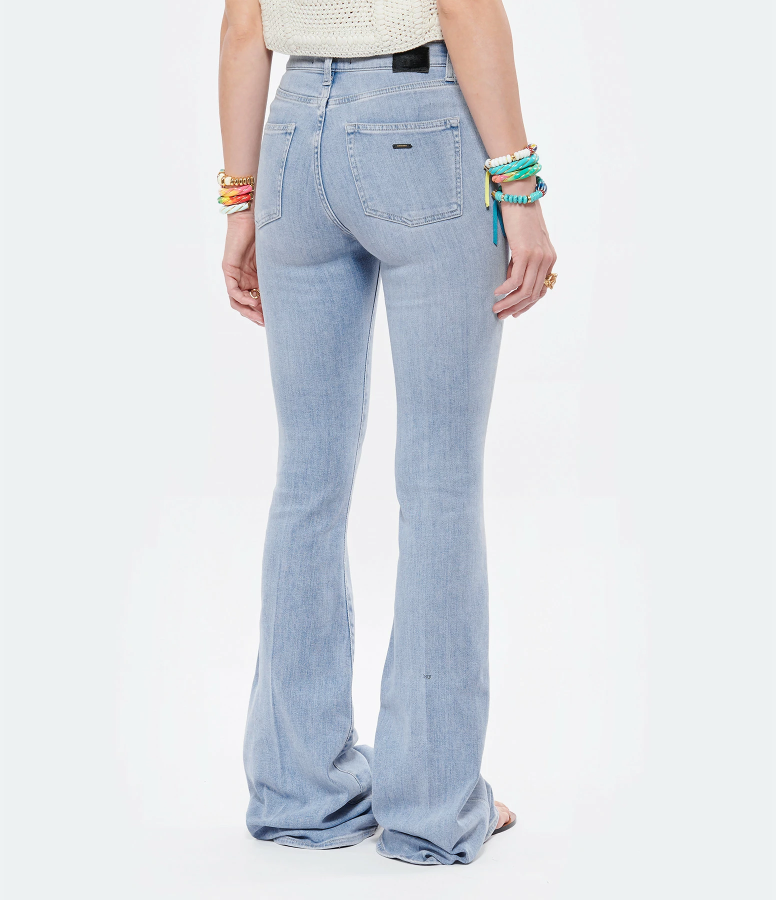 MADE IN TOMBOY Jean Évasé Ursula Denim Bleu 4 MADE IN TOMBOY Jean Évasé Ursula Denim Bleu - Image 4