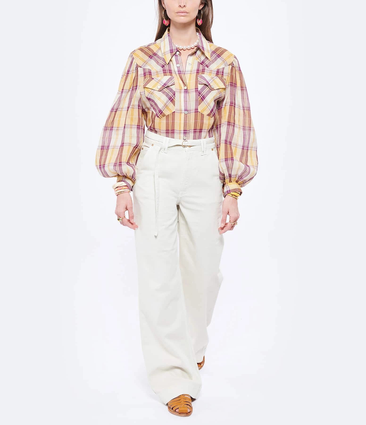 ESSENTIEL ANTWERP Jean Birdie Denim Écru 7 ESSENTIEL ANTWERP Jean Birdie Denim Écru - Image 7