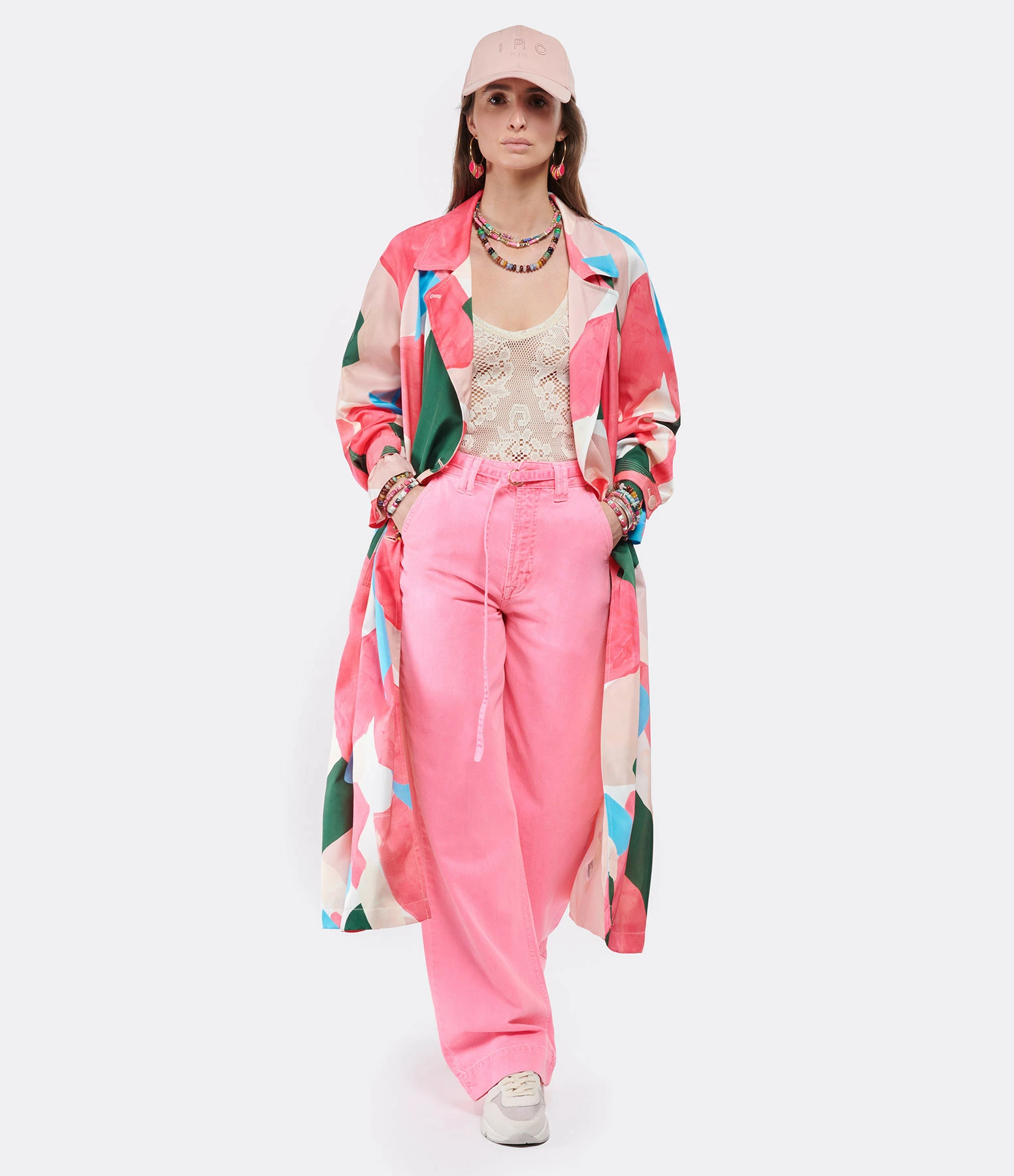 ESSENTIEL ANTWERP Jean Birdie Denim Rose Framboise 3 ESSENTIEL ANTWERP Jean Birdie Denim Rose Framboise - Image 3