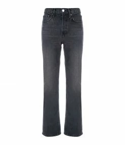 RE/DONE Jean 70s Bootcut Denim Broken In Black