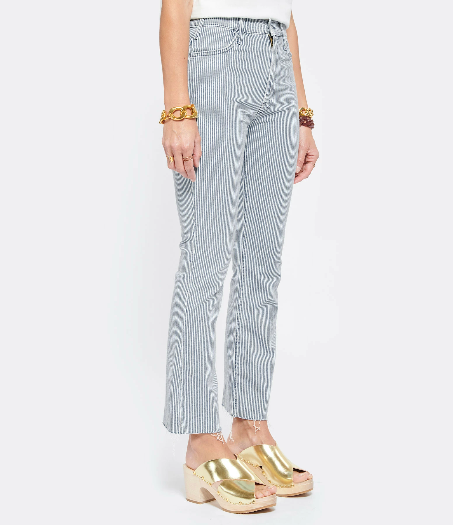 MOTHER Jean The Hustler Ankle Fray All Aboard 4 MOTHER Jean The Hustler Ankle Fray All Aboard - Image 4