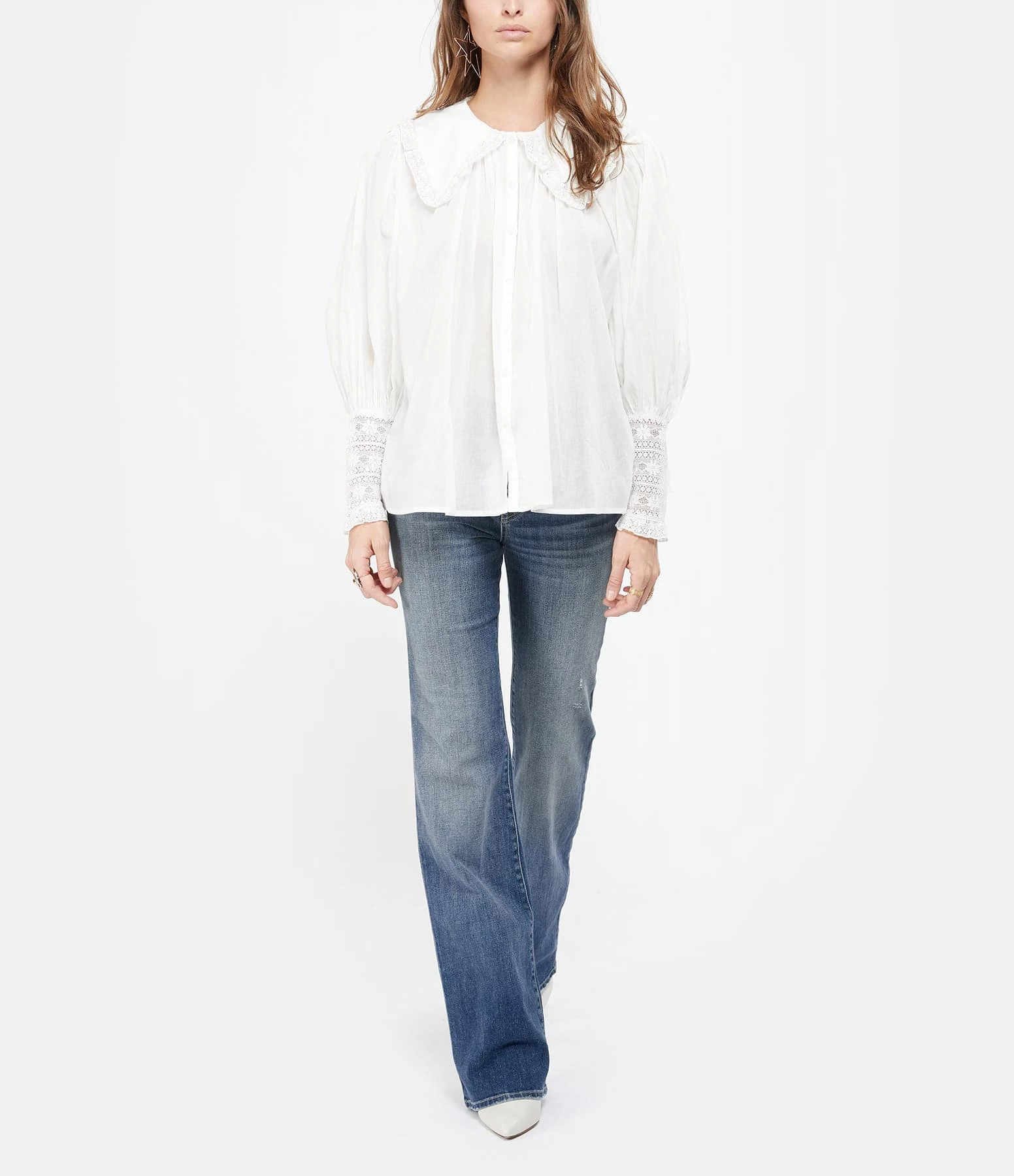 NILI LOTAN Jean Célia Denim Bleu 6 NILI LOTAN Jean Célia Denim Bleu - Image 6