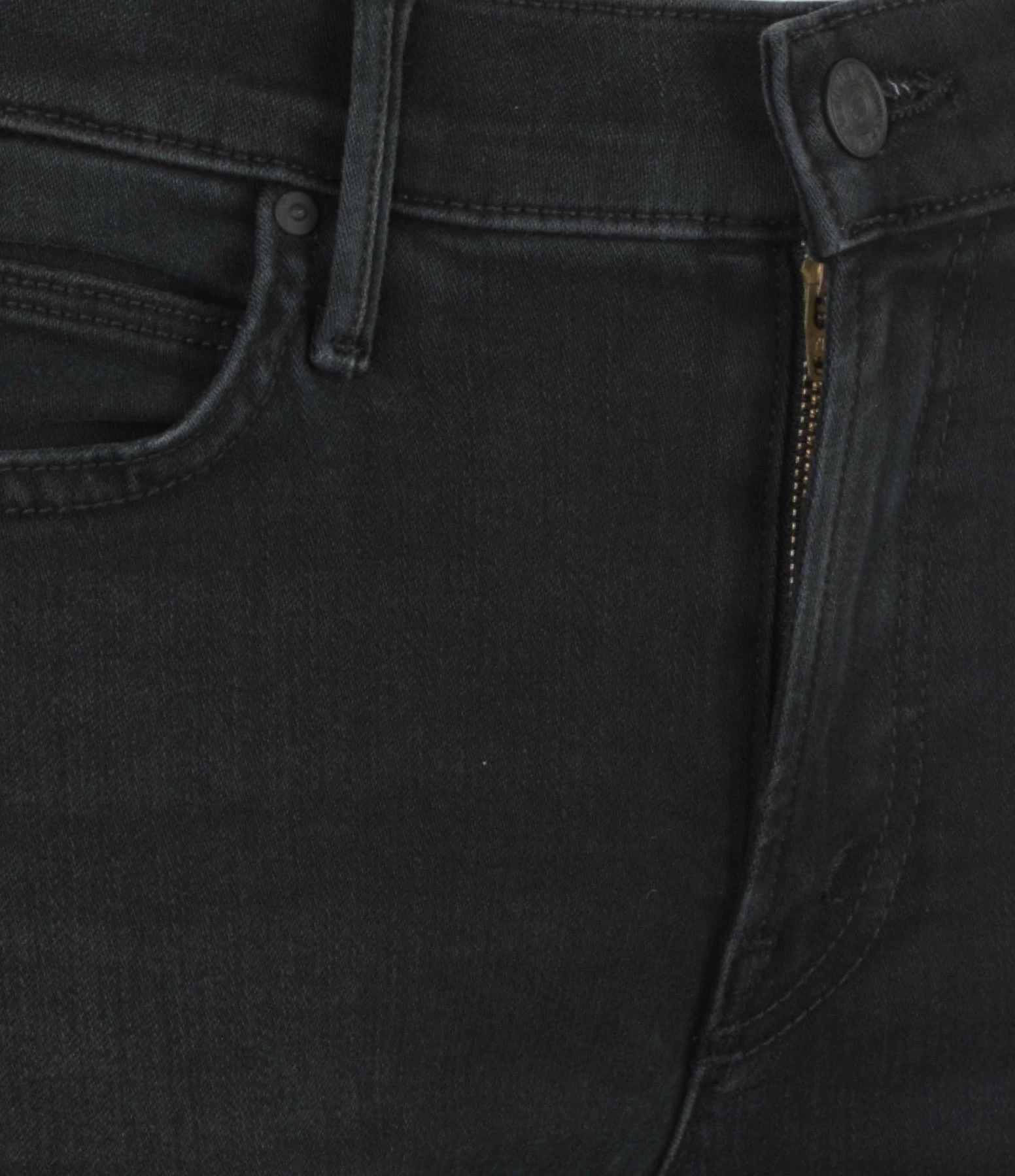 MOTHER Jean The Rascal Ankle Snippet Denim Encounters At Night 2 MOTHER Jean The Rascal Ankle Snippet Denim Encounters At Night - Image 2