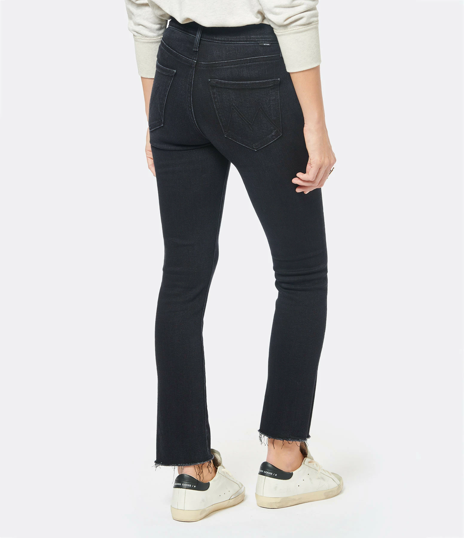 MOTHER Jean The Rascal Ankle Snippet Denim Encounters At Night 5 MOTHER Jean The Rascal Ankle Snippet Denim Encounters At Night - Image 5