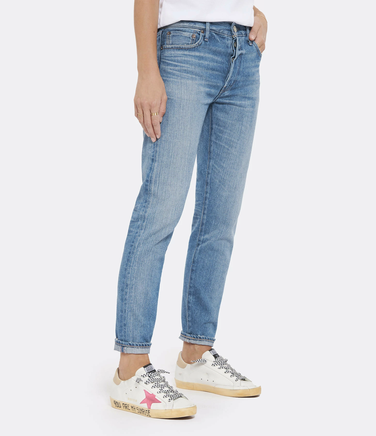 MOUSSY VINTAGE Jean Evans Tapered Denim Bleu 4 MOUSSY VINTAGE Jean Evans Tapered Denim Bleu - Image 4